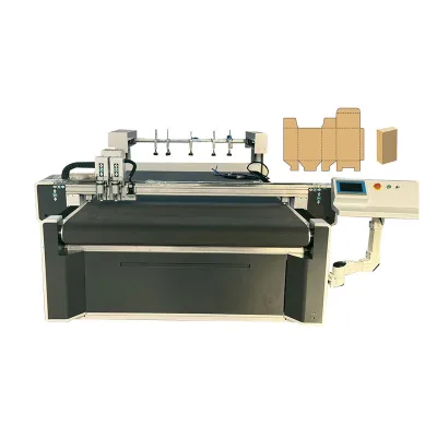 Corrugated Carton Board Cutting and Creasing Machine Flatbed Cutter Plotter