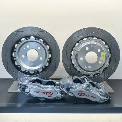 Car Brake Caliper Kit Set Front BHY1-33-980 / BPYK-33-990 /B61S-33-980/B61S-33-990 Rear BAY02671X L /BAY02661X R for MAZDA 3