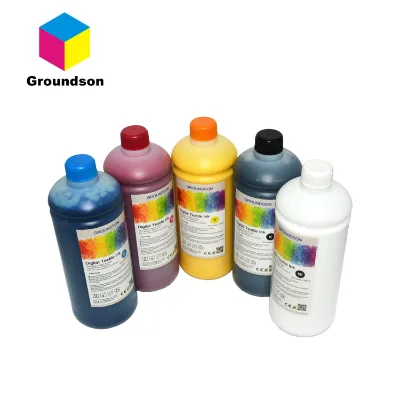 China Good quality DTG Textile Ink for Inkfa Textile direct inkjet printer