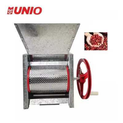Hot Sell Small Manual Fresh Coffee Fruit Skin Pealing Machine Coffee Bean Pulper Peeling Machine