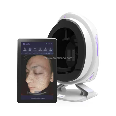FARSLIM Skin Detector 3d Skin Diagnosis System 14 Items Skin Testing Unlimited Storage Blue Spectrum Graph Machines