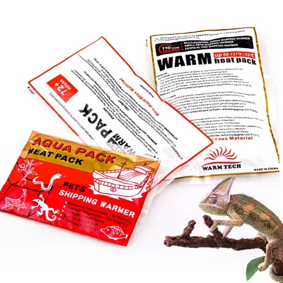 High Quality 72H Constant Temp Non Toxic CE Approved Winter Reptile Transportation Safe Animal Transportation Heat Pack