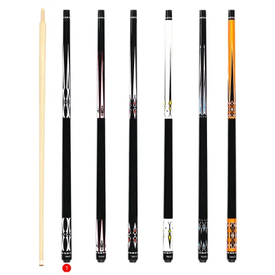 Wholesale ADAMII High Quality 58-inch Canadian Maple 2-Piece Lightweight Pool Cue Stick Uni-Loc Joint Linen Grip 13mm Tip for