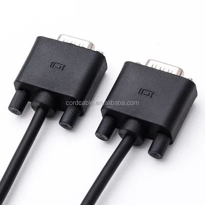 Factory Wholesale Low Price High Quality Male Male 3+5 VGA Cable HDTV Compatible Gold Plated Conductor 1080P Resolution 1.5m