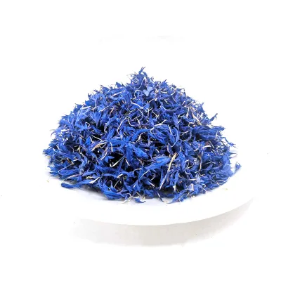 Blue Cornflowers Petals Blooming Tea for Health Bulk Bagged Centaurea Cyanus for Cake Toppings Candle Decoration Tea