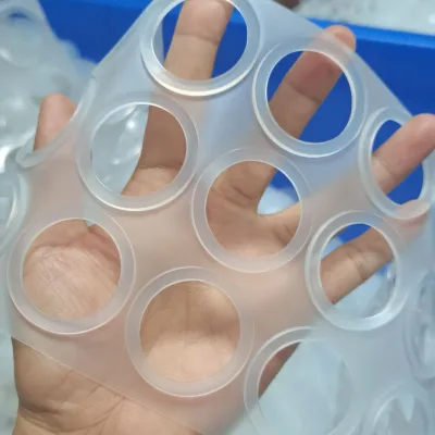 FDA Grade Food Safe Silicone Gasket O Ring Waterproof Sealing Washer High-temperature-resistant Highly Transparent Pad Bottles