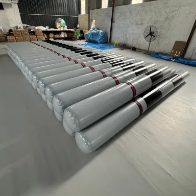 Commercial Grade 0.9mm PVC Tarpaulin Inflatable Floating Water Cylinder Pipe Buoy Safety Guard Line Tube