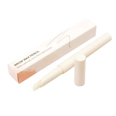 Make Your Own logo Brand Brow Wax Soap Pencil Eyebrow Enhancer Waterproof Eyebrow Styling Private Label Brow Wax Pencil