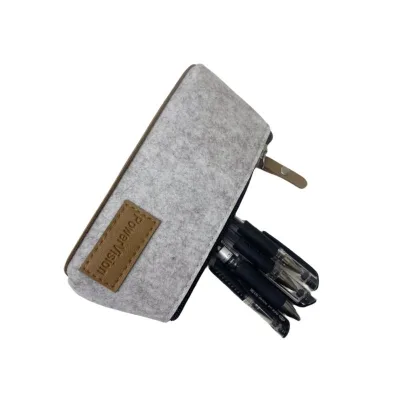 Wholesale Durable Felt Bag Felt Storage Office Special Felt Pen Bag for School/Office Use