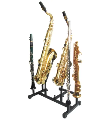Multi-purpose Display Saxophone Clarinet Trumpet Stand Adjustable Alto Tenor Saxophone Bracket Music Wind Instrument