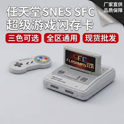 3000-in-1 OS V12 SNES/SFC Flash Cartridge with Plastic Housing for Super for