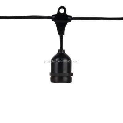 Factory Wholesale S14 Replacement Bulbs with E26 E27 Lamp Holder Outdoor Holiday Garden Strings Lighting for Made in China