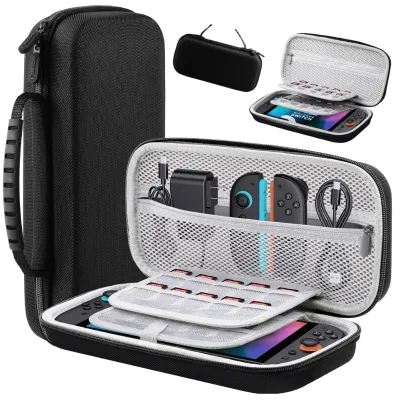 Wholesale Custom Logo Protective Switch2 Eva Carry case nintendo Switch Game Cards case