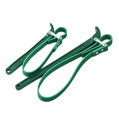 9 Inch Green Strap Oil Filter Wrench Great Hardness