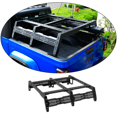 Factory Universal Adjustable Truck Bed Rack  Fit Most Trucks with Special Surface Treatment 5 Years Without Changing Color