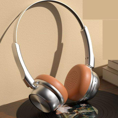 New Retro On-Ear  Wireless Headphones Long-Lasting Sports Headphones