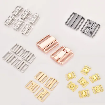 Eco-friendly Garment Accessories Lingerie Fasteners Snap Claps Bikini Connectors