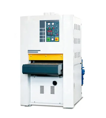 630mm CNC Woodworking Solid Wood Furniture Floor Board Veneer Profile Wide Belt Polishing Calibrating Sander Sanding Machine