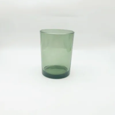 Nordic Simple clear Glass Candle Stand 11 oz Home Hotel