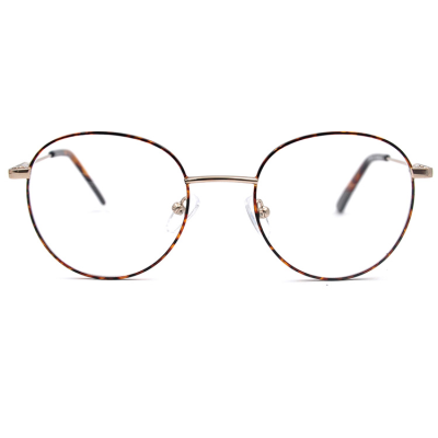 Fashion Eyeglasses 2020 Circle Eyeglasses Optical Glasses Metal Full Rim