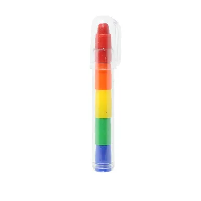 Plastic Stick Stack High Building Block Crayon Kids Non Toxic Crayon