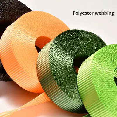 Zinc Alloy Buckle Polyester Tie Down Strap 250kg Breaking Strength CE Certified for Logistics Pallet Cargo Luggage Securing