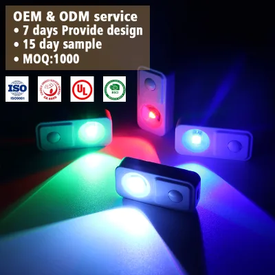 China OEM Factory LED Under Cabinet Lighting Motion Sensor USB Rechargeable Wireless for Kitchen Stairs Closet Night Light