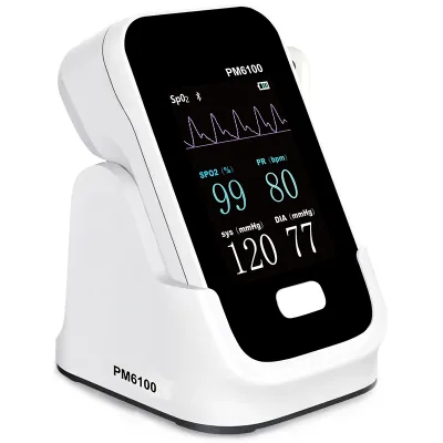 Berry PM6100A Electric Best Selling Real-time Hospital Use Portable Bluetooth Patient Monitor 2.8'' TFT-LCD Screen SpO2 Blood
