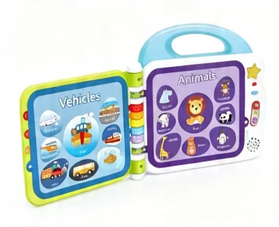 ENJOYSTAR for Connection 3 Learning Pattern 12 Theme108 Words Plastic English Audio Book Early Education Ages 5-7 Model