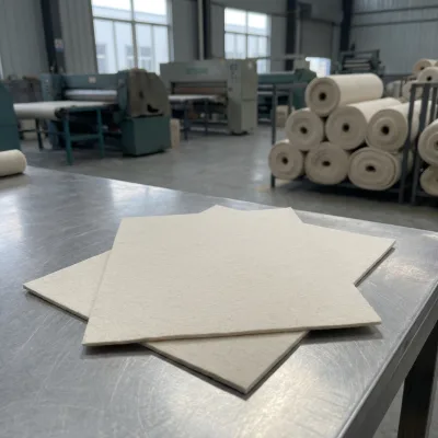 Natural Woven 100% Wool Felt Soft Shock Absorption Dustproof Multi-purpose Custom Thickness Pad