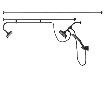 Two-Person Eco-Friendly Shower Set Rainfall Shower Heads High Pressure Water Saving Easy Installation Shower Head