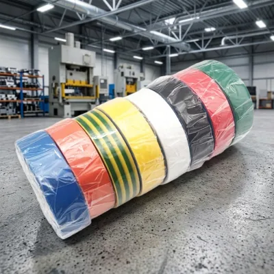 Factory Price PVC Heat-Resistant Electrical Insulation Tape Waterproof Repair Tape Single Sided Acrylic Adhesive Leak Seal for