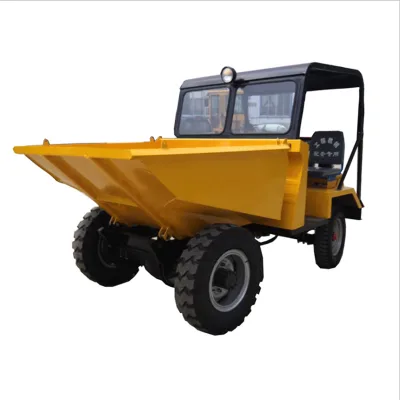 High Quality Strong Power Garden Mini Dump Truck Factory Household Four Wheel Small Dump Truck Low Price for Sale