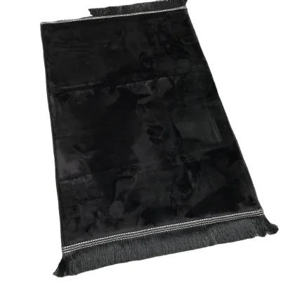 55D Memory Foam Prayer Mat Velvet Dubai Muslim Pray Mat Sejadah Prayer Mat for Eid Holidays
