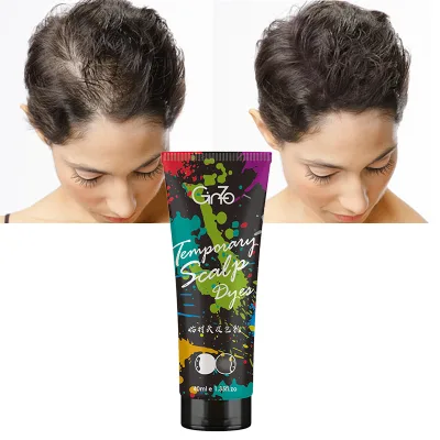Hair Concealer Hair Loss Color Dye Liquid Brown Black 5-10 Days Barbershop Hair Salon Bald Scalp  for Styling Gel