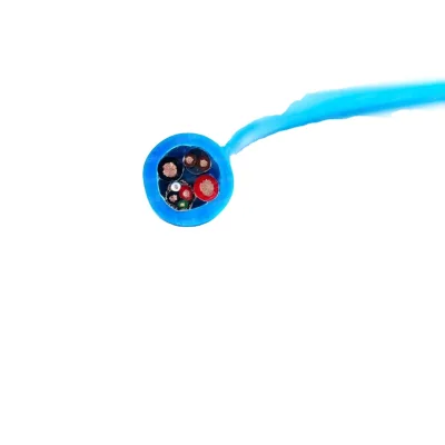 Single Core PUR Underwater signal Wire Tinned Copper Subsea Sensor Cable Flexible PUR Underwater Single Conductor