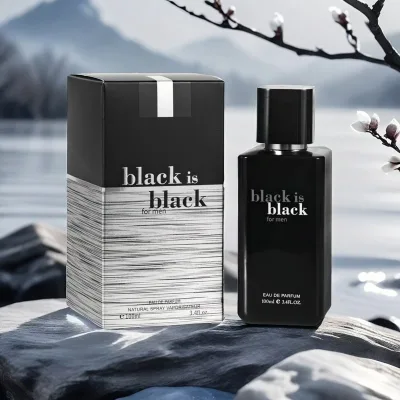New Arrival Hanna's Secret Male Perfume 100ml High Quality Black Glass Bottled EDP Colognes Fragrance for Man