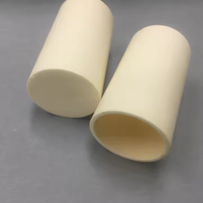 Refractory 99% Magnesia Ceramic Crucible Magnesium Oxide Ceramic Melting Crucible