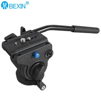 BEXIN VH-105 Panoramic Tripod Head Hydraulic Fluid Video Head for Tripod Monopod Camera Holder Stand Mobile SLR DSLR