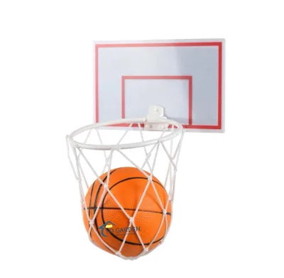 Custom Logo Mini Portable Adjustable Overhead Magnetic Basketball Hoop Indoor Foldable Door Backboard for Kids Outdoor Use