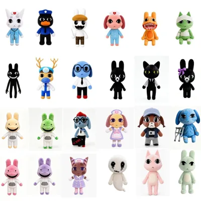 New Arrival Super Soft Plush Toy Animal Hospital Game-themed Creative Doll with PP Cotton Filling Unisex