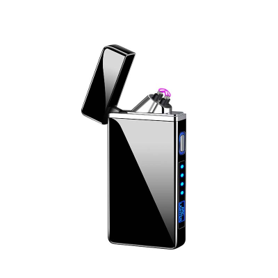 Classic Metal Side Pulse USB Charging Arc Lighter Hot Sale Lighters