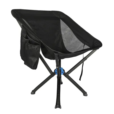 Factory Wholesale Outdoor Portable Folding Rocker Chair Aluminum Camping Beach Moon Chair