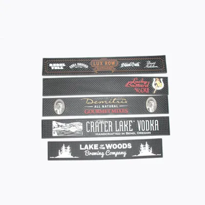 Good Quality Soft Silicon PVC Safe Mat Rubber Drink Beer Mat Coasters Accessories for Home Bars Pubs