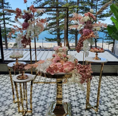 Romantic Wedding Event Cake Table for Party
