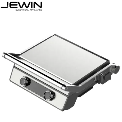2200W Nonstick 4 Slice Square Waffle Iron Compact Classic Stainless Steel Belgian Waffle Maker for Family Use Breakfast