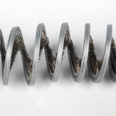 Spiral Brushes for Wire Descaling