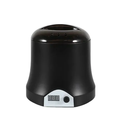 Manufacturer Wholesales Large 1000cc Canned Depilatory Soft Wax Black Wax Pot Heater Machine for Home or SPA Hair Removal