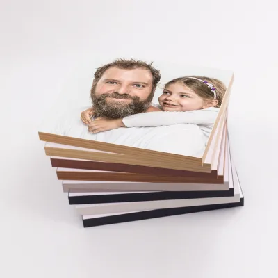 Customized MDF Picture Photo Frame Display 3d Shadow Box in the Wall with Removable Tape