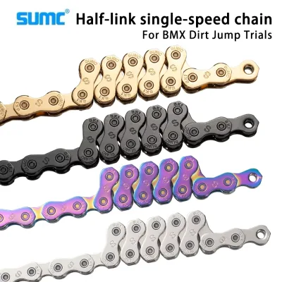 SUMC Bike Single Speed Chains 1 Speed Mountain Bicycle Chain 112L MTB Single Speed Cycling Aesories BMX Chain Electric